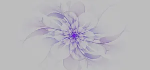 紫色手绘花朵背景图高清