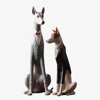 北欧狗时尚摆件免抠