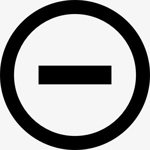 没有进入的迹象图标免抠