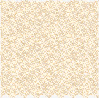 黄色中国风海浪背景免抠