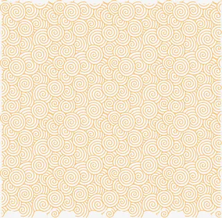 黄色中国风海浪背景免抠