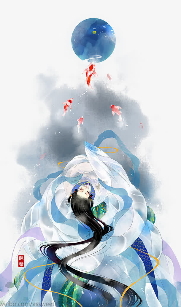 鲤鱼免抠