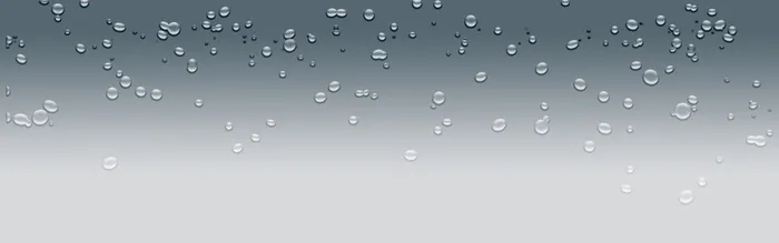 透明水滴素材背景banner高清