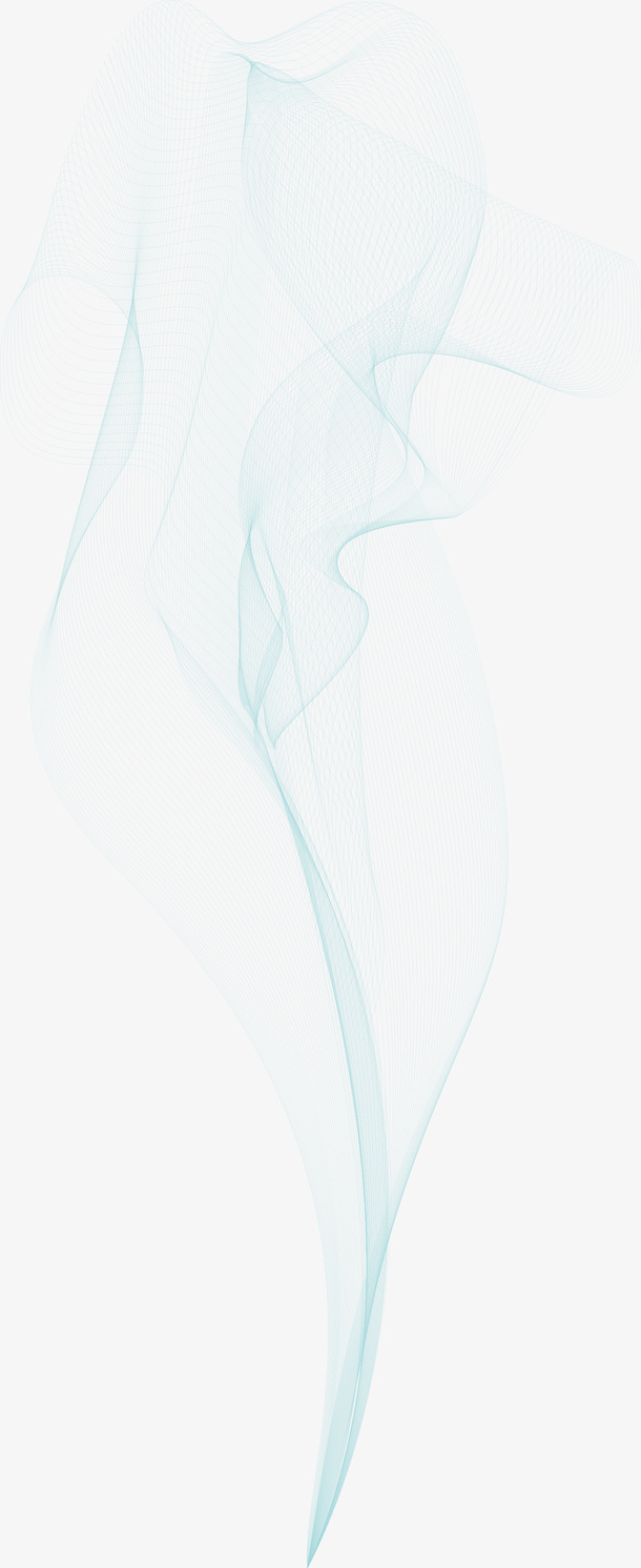 蓝色梦幻烟雾素材图免抠