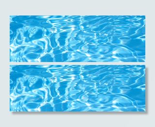 蓝色水面波纹背景高清