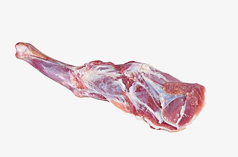 新鲜的一个羊前腿免抠