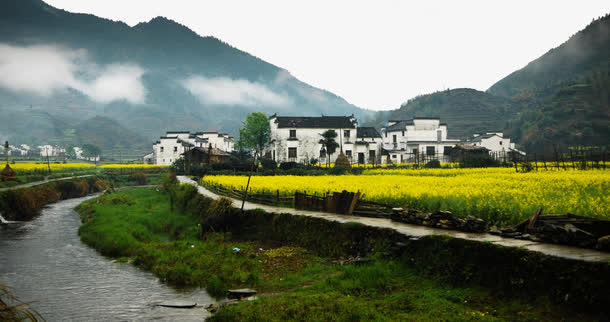 婺源风景区免抠