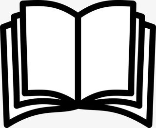 矢量翻开的书籍图免抠