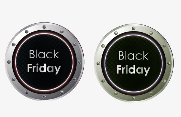 金属边框按钮免抠