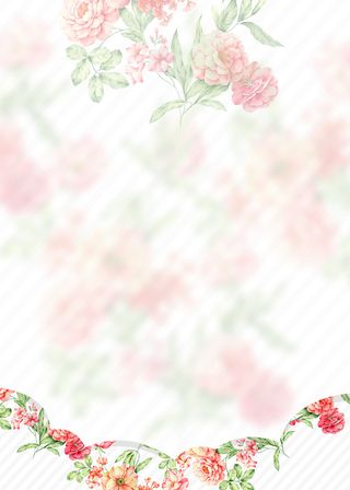 花藤水墨画背景图高清