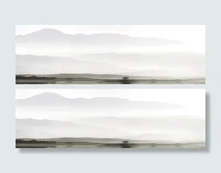 中国风水墨山水背景海报背景