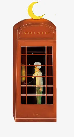 时光电话亭免抠