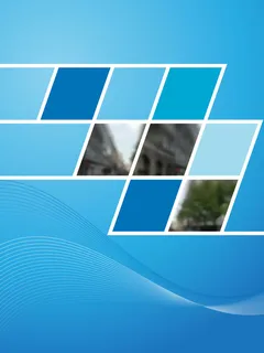 蓝色方格几何底纹商务背景高清