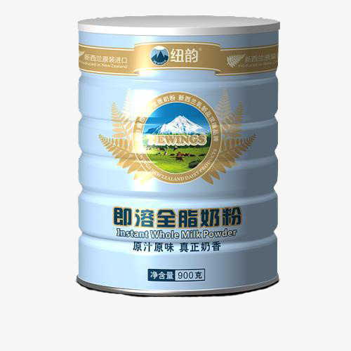 奶粉彩色实物乳品奶制品PNG免抠