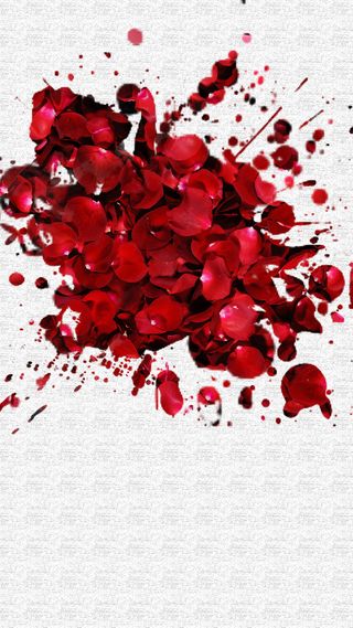 浪漫花瓣女生节H5背景素材高清