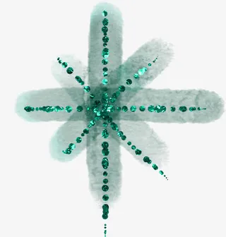 荧光水彩植物免抠