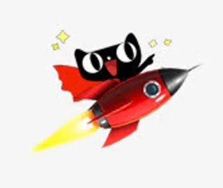 酷炫火箭元素免抠