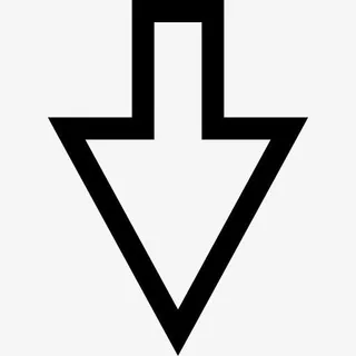 向下箭头图标免抠