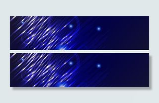 深蓝色线条几何梦幻纹理海报背景高清