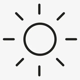 太阳标志图标免抠