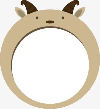 清新相框水彩相框免抠