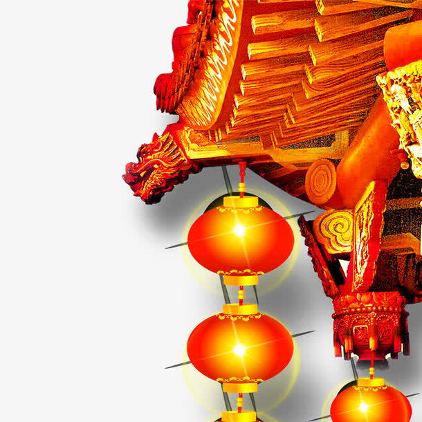 新年灯笼免抠