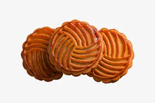 俯视的月饼免抠