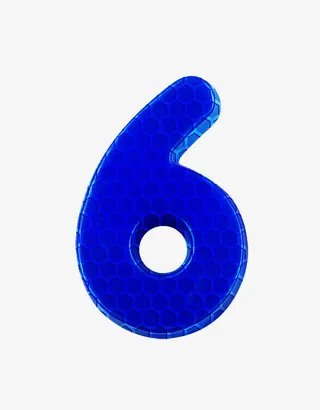 足球元素字母数字6免抠