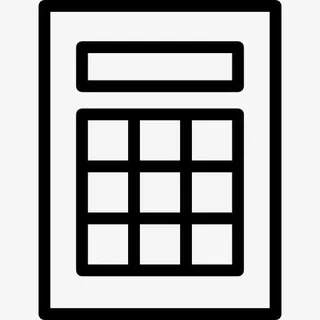 计算器按钮图标免抠