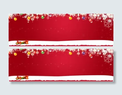 圣诞节淘宝专用banner背景图免抠背景banner海报元素