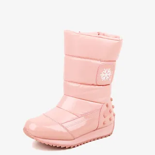 儿童雪地靴免抠