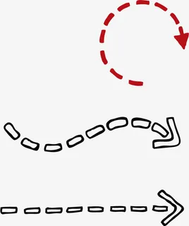 时尚箭头素材免抠