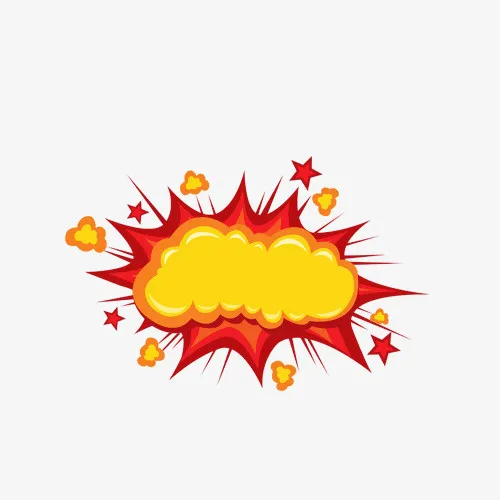 爆炸效果图手绘图免抠
