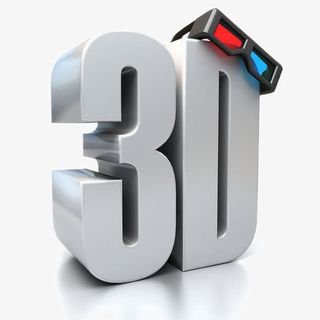 精美3D眼镜广告图片素材免抠