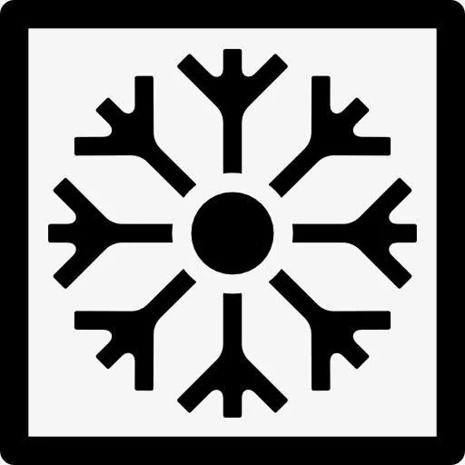 雪天气符号图标免抠