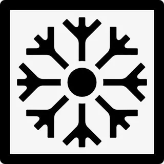 雪天气符号图标免抠