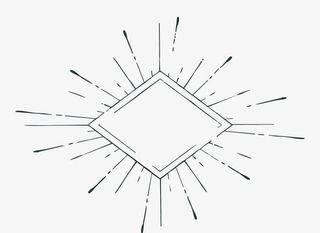 线条光芒底纹免抠