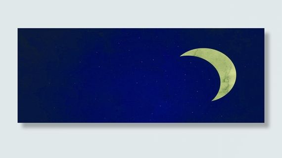 蓝色质感卡通星空图高清