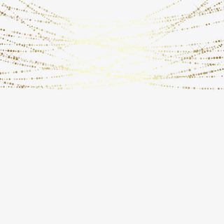 金色条带装饰元素免抠