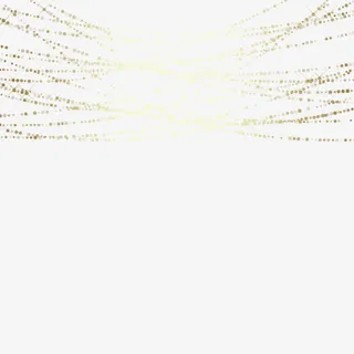 金色条带装饰元素免抠