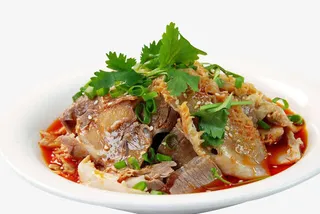 餐桌冷菜红油棒棒鸡免抠