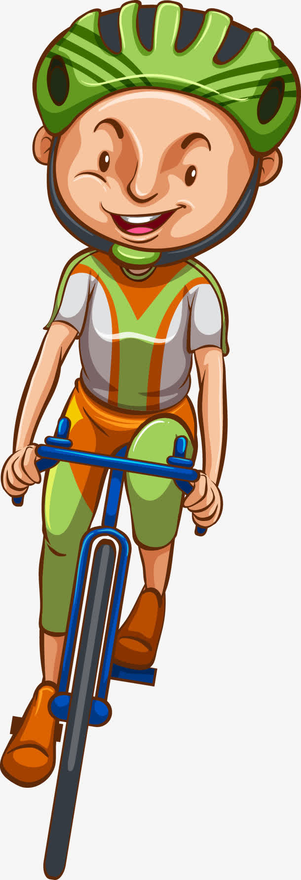 外国学生运动形象矢量免抠