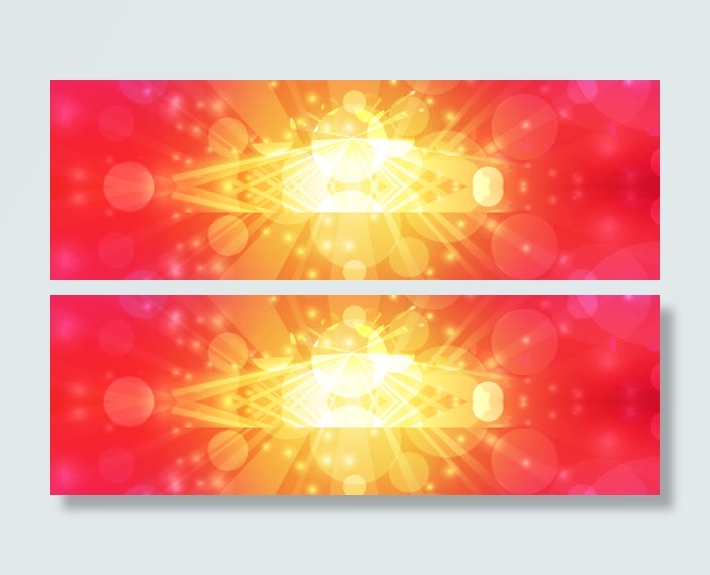 金色打扰光晕光效海报背景