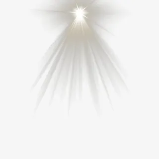 白色顶灯射灯免抠