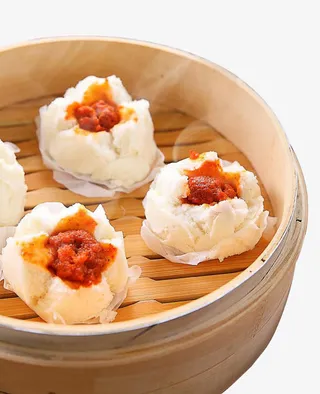 热腾腾的的叉烧包免抠