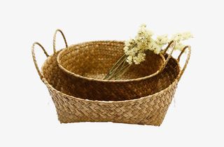 草编水果篮免抠