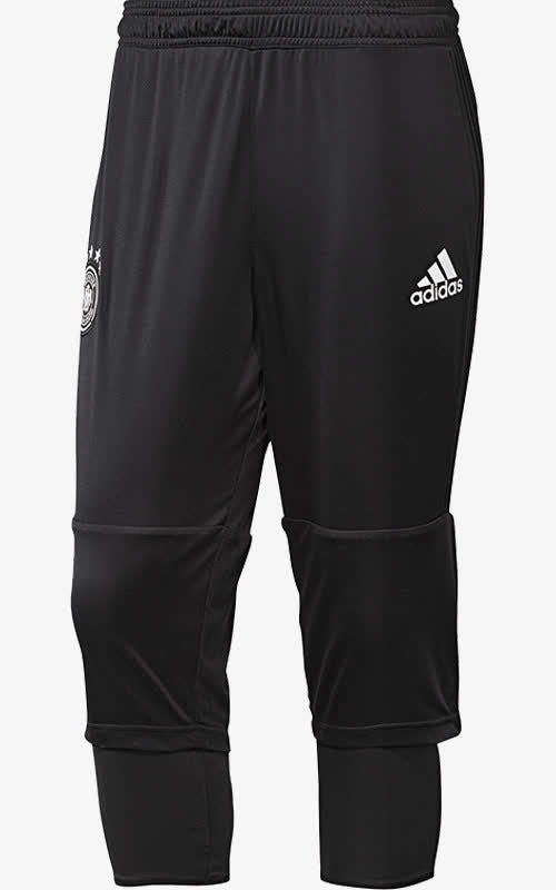 实物黑色阿迪达斯七分裤免抠免抠