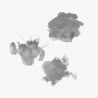 水墨水滴纹理免抠