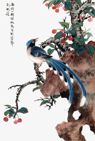 水墨毛笔画免抠