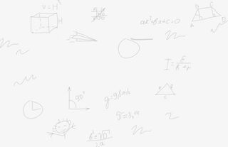 手绘数学草稿免抠